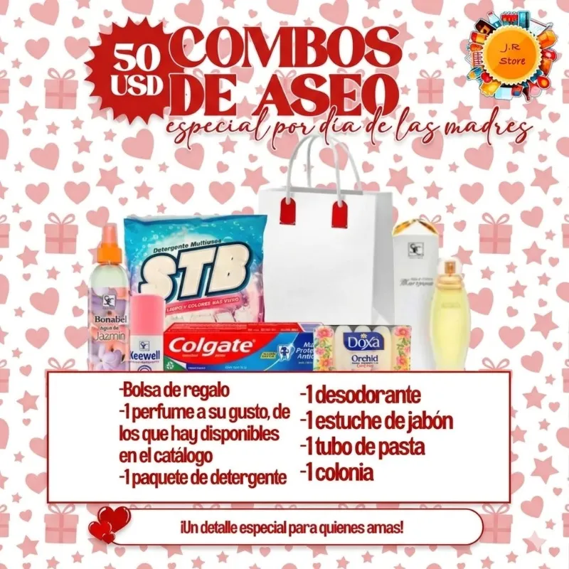 Combo de aseo para mamá