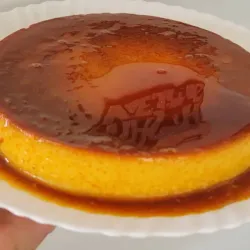 Flan de leche 
