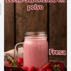 Leche en polvo saborizada