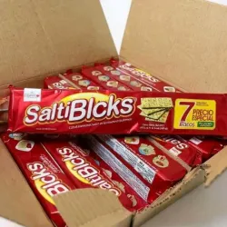 Paquete de galletas de sal 