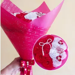 Ramo de rosas eternas de ❤