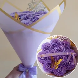 Ramo de rosas eternas 💜