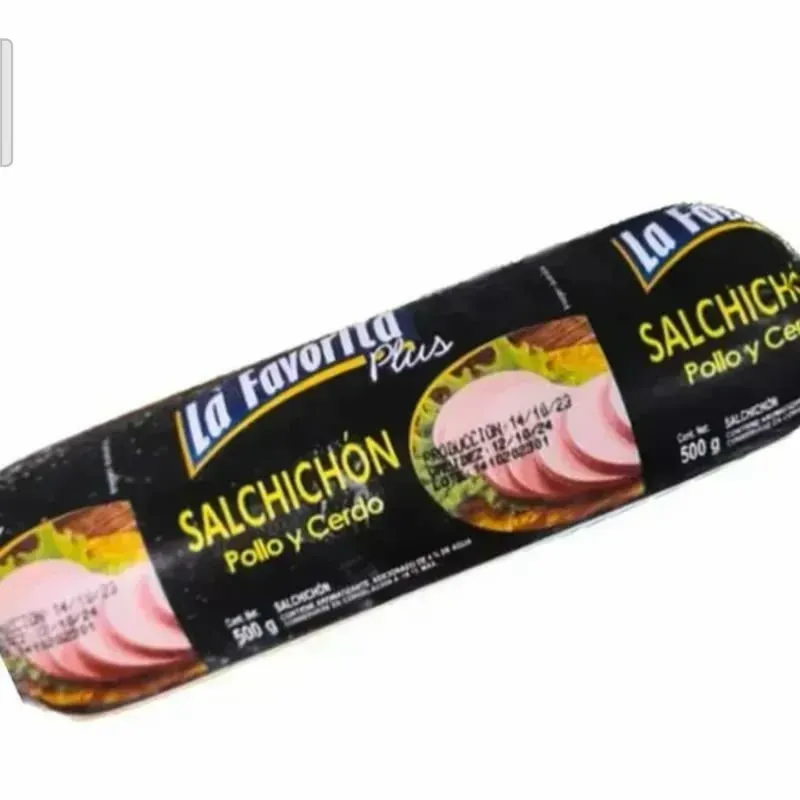 Salchichón de pollo y cerdo