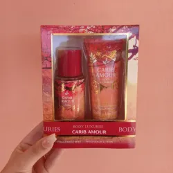 Set de perfume y crema de piel 