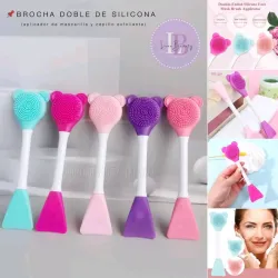 Espatula de silicona con doble cara