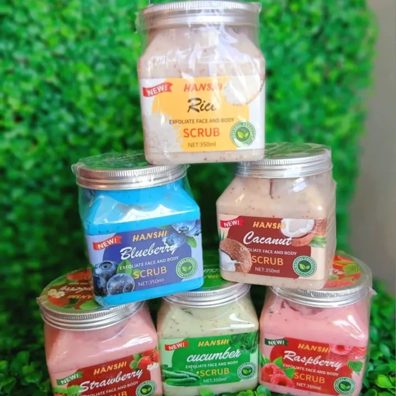 Exfoliantes corporales y faciales