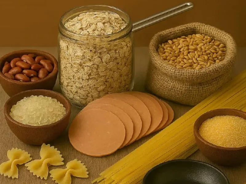 Granos, Pastas Alimenticias y Cereales