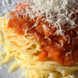 Spaguetis Napolitanos 