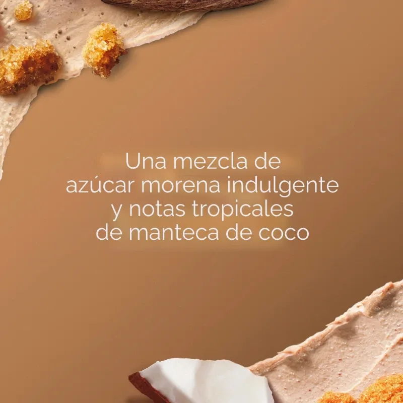 Dove Body Scrub - Azúcar Moreno y Manteca de Coco (425 g)