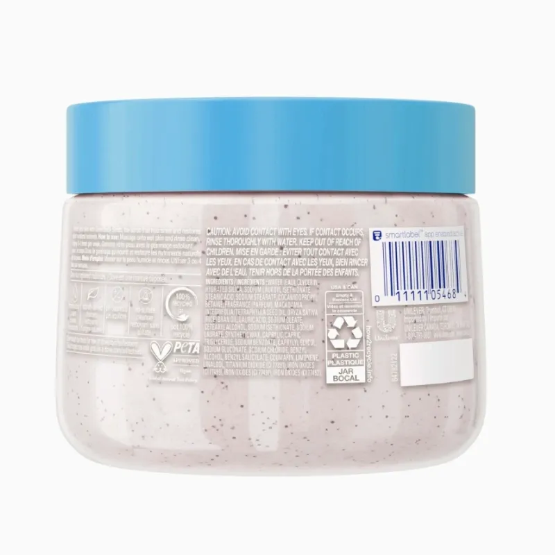 Dove Body Scrub - Macadamia & Leche de Arroz