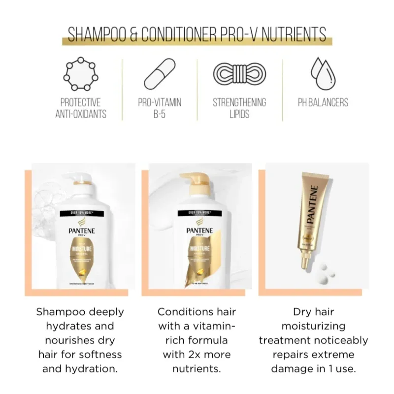 Set Pantene Pro-V Daily Moisture Renewal 💛