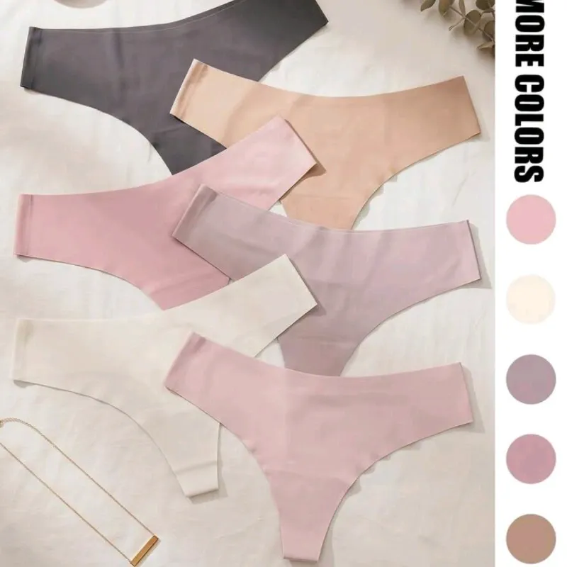 Paq '6 Sin Costura|Talla S y M