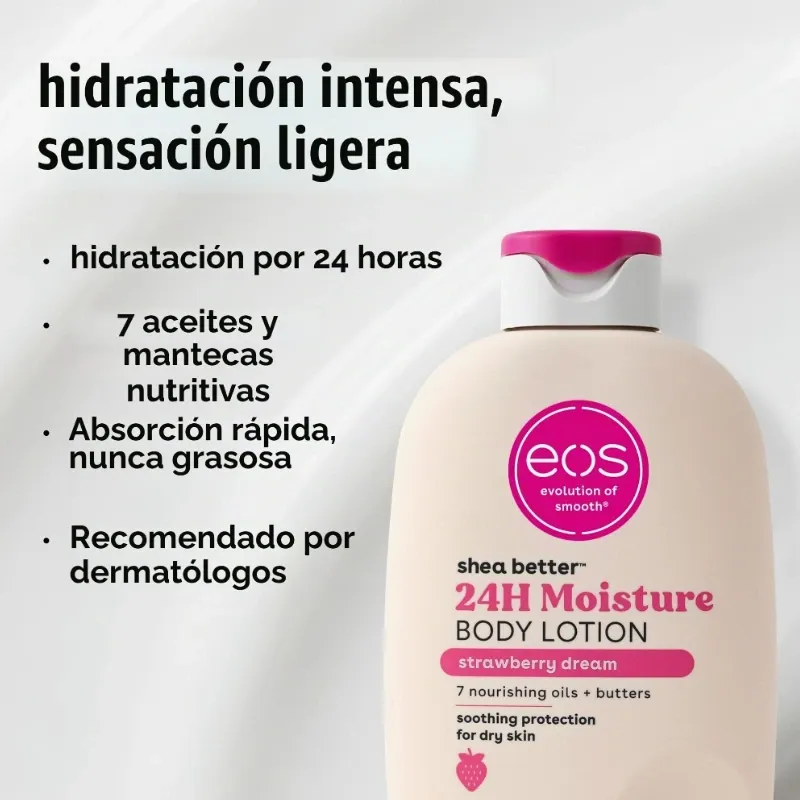 Sueño de Fresa -Eos Loción Corporal (473ml)