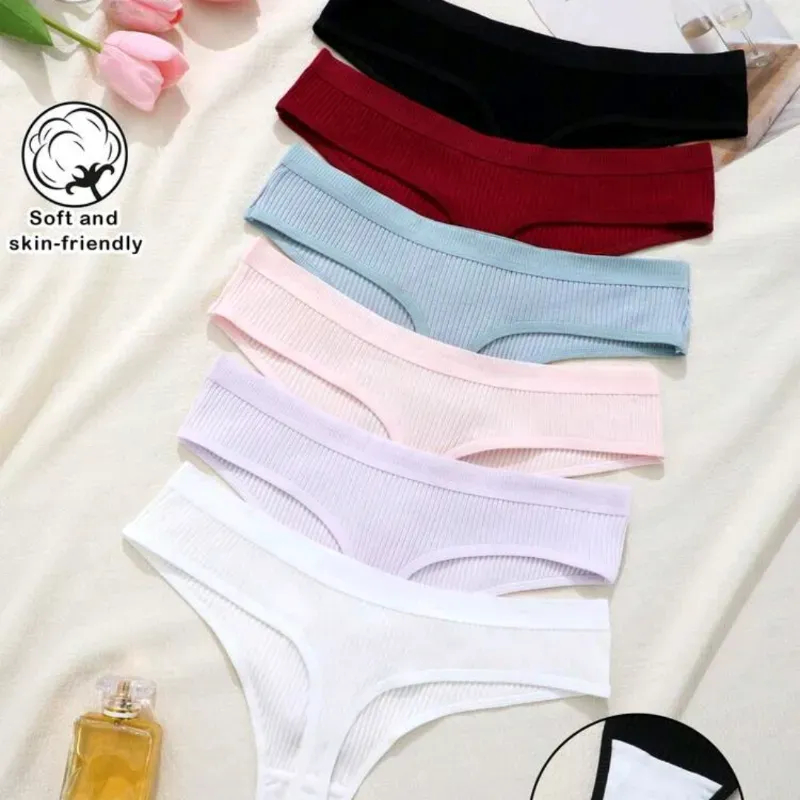 Paquete de 6 Algodón | Talla S, M y L