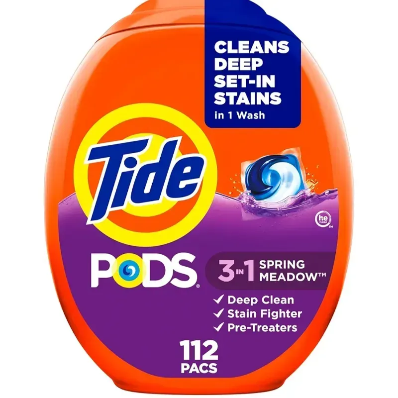 Tide PODS Spring Meadow 3en1 (112 PODS)