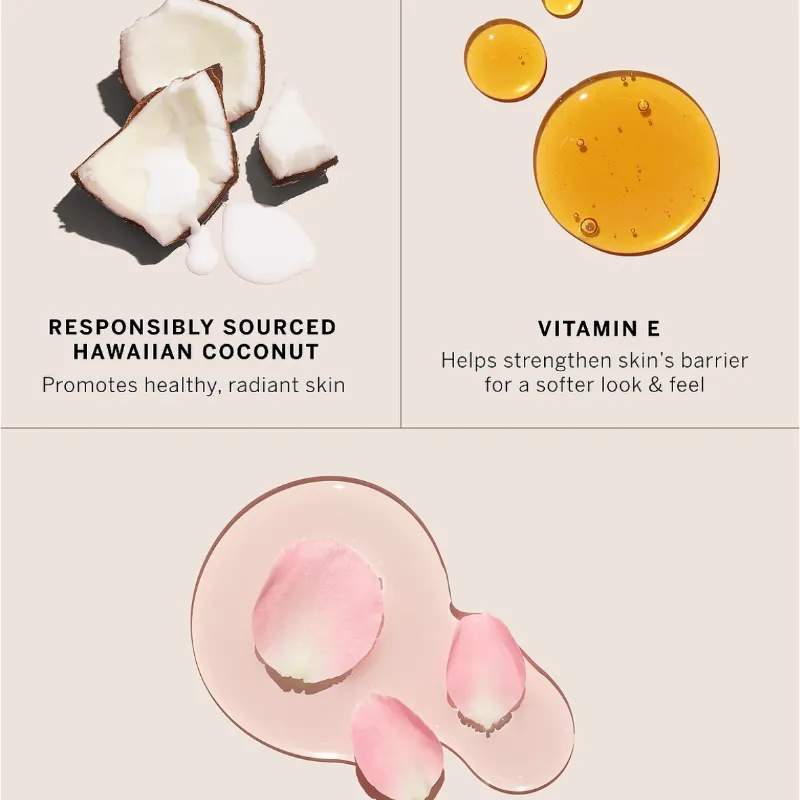 Crema facial super hidratante Coconut Milk & Rose  