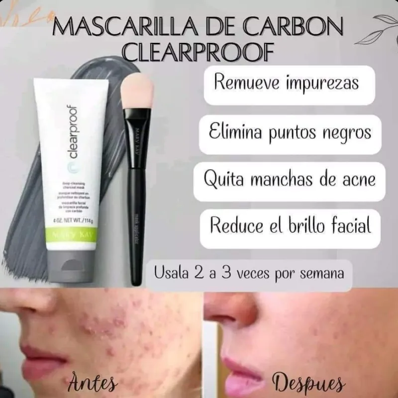 Mascarilla facial de Limpieza profunda  Mary Kay 