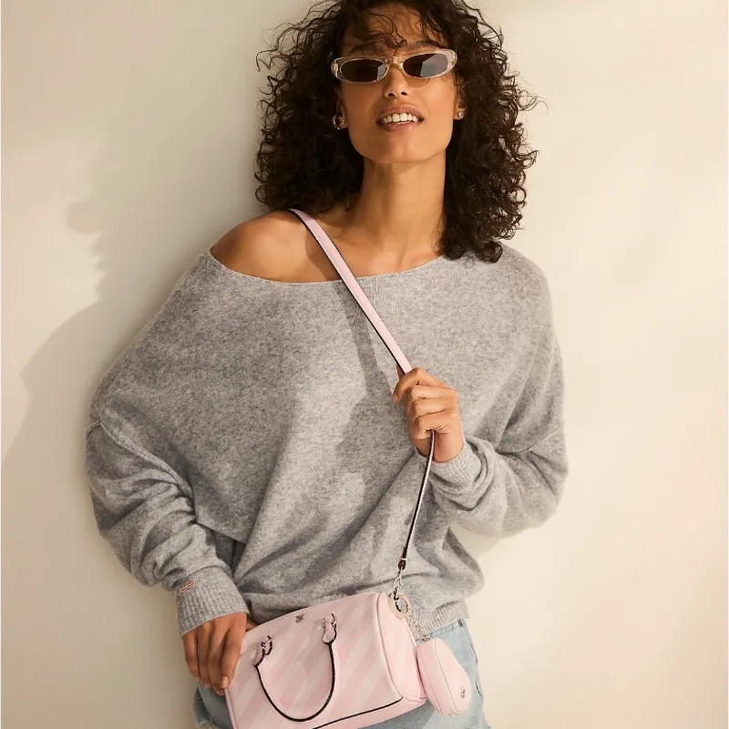 Mini Duffle Crossbody Bag