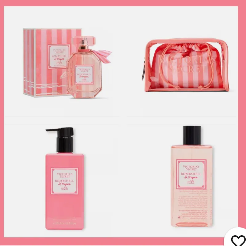 Set Bombshell St.Tropez 4 articulos 