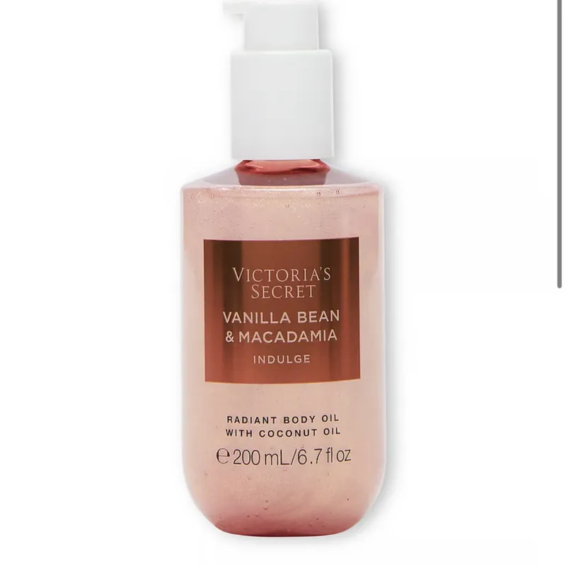 Vanilla Bean and Macadamia Aceite corporal 