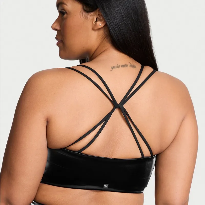 VSX Elevate Liquid Shine Strappy-Back Sports Bra