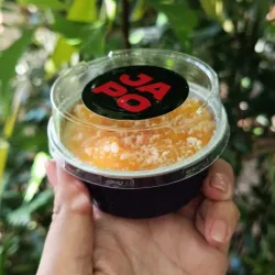 Flan de maracuyá