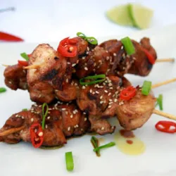 Yakitori de Pollo