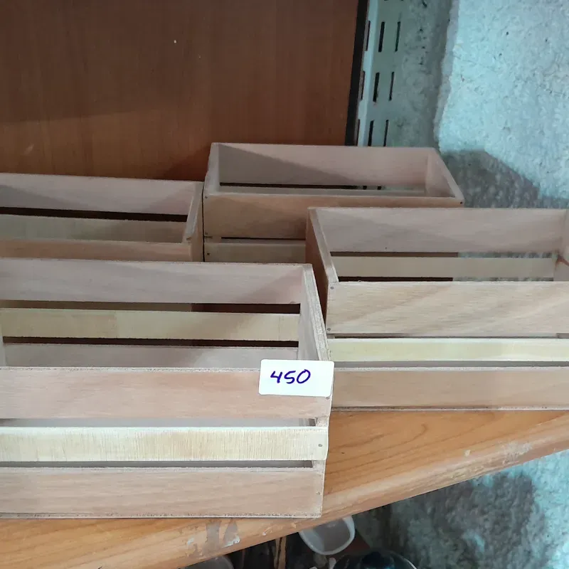 Cajas organizadoras de madera