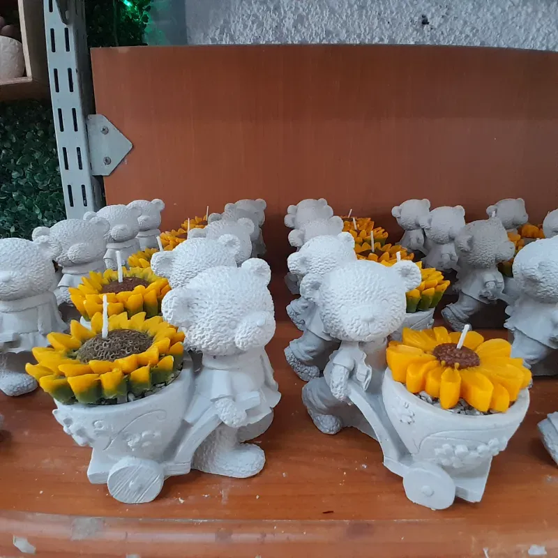Velas decorativas ositos