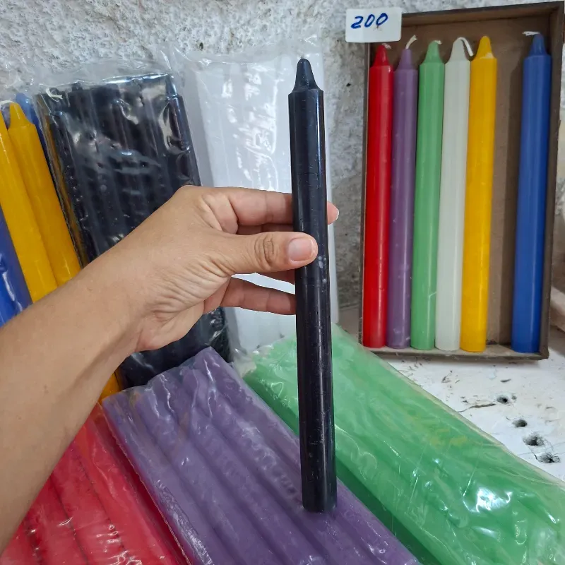 Velas grandes de parafina 