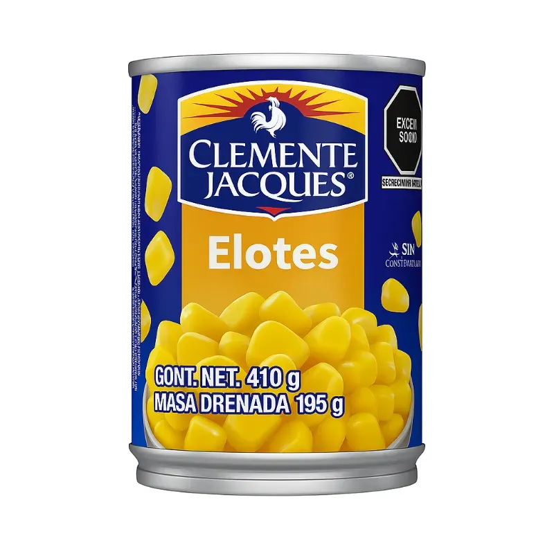 Granos de elote Clemente Jacques 