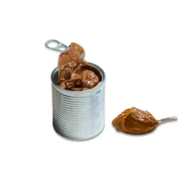 Leche condensada cocinada