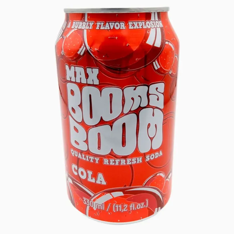 Refresco gaseado de cola 