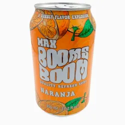 Refresco gaseado de naranja