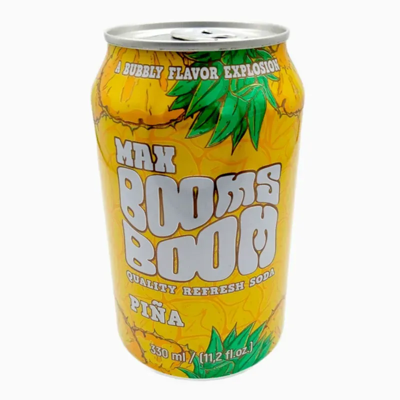 Refresco gaseado de piña