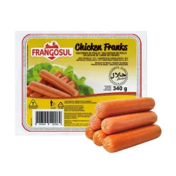 Salchichas de pollo (Frangosul)