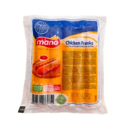 Salchichas de pollo