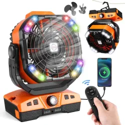 Ventilador recargable Odoland
