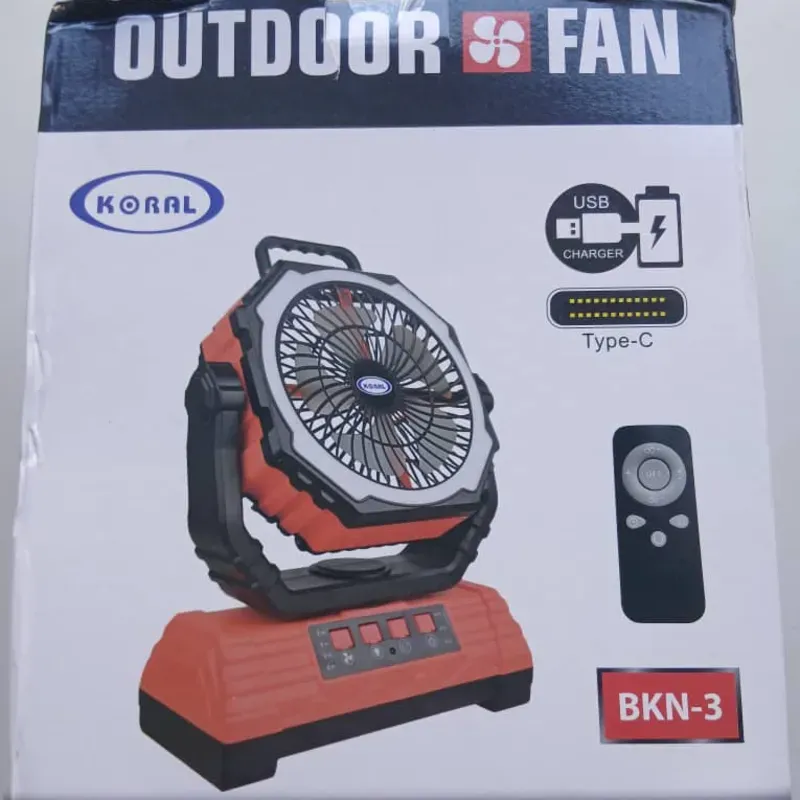 Ventiladores recargables