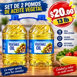 Aceite set de 2 unidades 13 lb