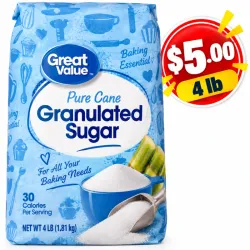 Azúcar Granulada Great Value 4 Lb