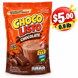 Chocolate en Polvo Choco Listo 0.9 Lb