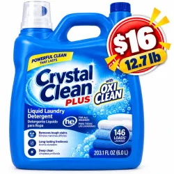 Detergente Crystal Clean 12.7 Lb