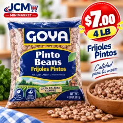 Frijoles Pintos Goya 4lb