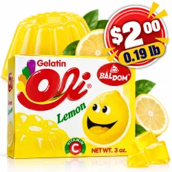 Gelatina Baldom Limón 0.19 Lb