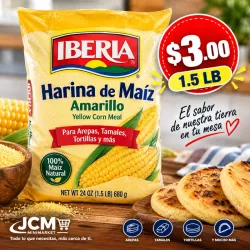 Harina de Maíz Iberia 1.5 lb