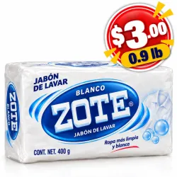 Jabón de Lavar Zote 0.9 Lb