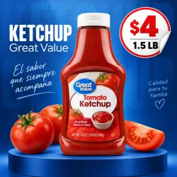 Great Value Ketchup 1.5 lb 
