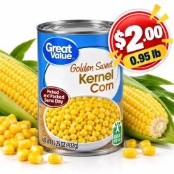 Maíz Dulce Great Value 0.95 Lb