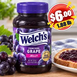 Mermelada de Uva Welch´s 1.88 Lb